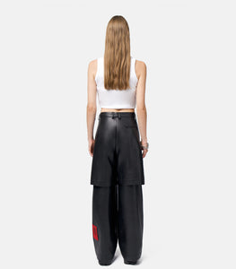 Recycled Leather Pants