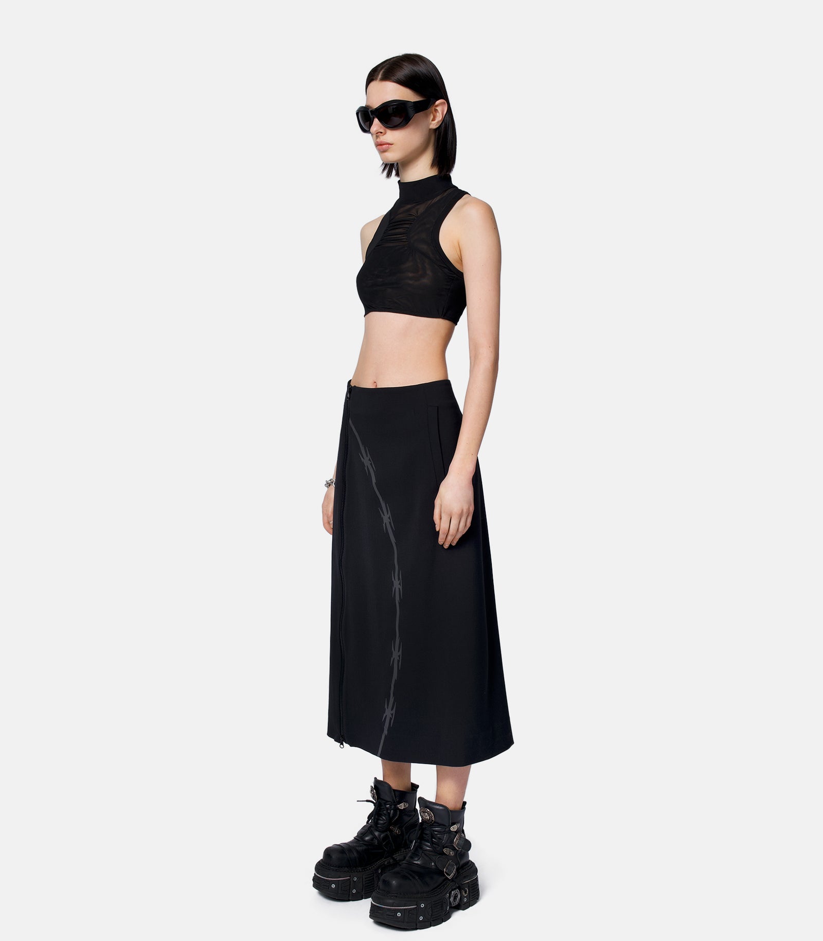 Reflective Barbed Wire Skirt